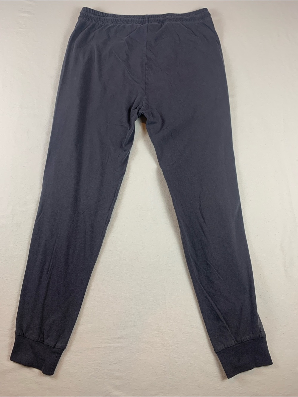 J Crew Factory Men’s Cotton Jogger Pajama Pants GUC Small Drawstring Waist Gray - Picture 12 of 15
